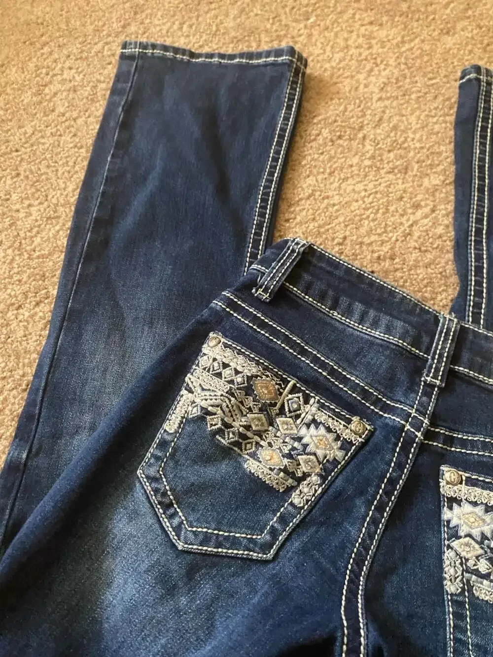 Rockin C blue denim